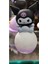 Kuromi Karakter Figürlü Küçük Boy Dekoratif Işıklı Pilli Gece Lambası (11CM * 6 cm ) 1