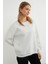 Love Aksesuarlı Bisiklet Yaka Oversize Sweatshirt 4