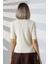 Inci Düğmeli Kısa Kol Zara Model Bluz 3
