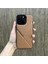 iphone 16 Pro Max Için Kartlıklı Telefon Kılıfı Kahverengi P774 1