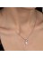 Ucarticaret Swarovski Taşlı Gümüş Çocuk Bayan Kolye 1