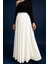 Gümüş collection, kloş etek,Şifon Etek, renk beyaz 1