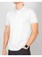 Erkek Beyaz Slim Fit Polo Yaka T-Shirt 2