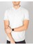 Erkek Beyaz Slim Fit Polo Yaka T-Shirt 3