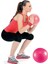 20 cm Fitilli Pilates Topu ve Pompa Seti Plates Denge Yoga Spor Egzersiz Top Jimnastik Fitness Gym 2