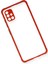 Samsung Galaxy A71 Kılıf Miami Şeffaf Silikon - Kırmızı (K95) 3