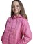Essentials Light Padded Çocuk Pembe Kapüşonlu Mont 4
