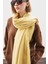 Kaşmir Dokulu Şal Sarı 4