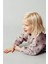 Kız Çocuk Pamuklu Lila Çiçek Desenli Sweatshirt ve Tayt Takım – Rahat Günlük Stil 6