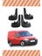 Opel Combo 2001-2013 4'lü Tozluk Çamurluk Paçalık 1
