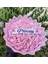 41 Li LED Işıklı Solmayan Gül Buketi Pembe Gül Dışı Pembe Isteme, Söz, Nişan, Şerit Yazılı 2