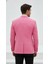 Açık Pembe Erkek Slim Fit Tek Düğmeli Blazer Ceket – Astarlı, Şık ve Modern Kesim 2