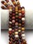 Mookaite Jasper Doğal Taş Dizi 8 mm Yuvarlak Kesim 1