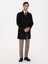 Erkek Siyah Slim Fit Yün Kaşmir Karışımlı Palto 50315262-VR046 4
