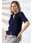 Inci Düğmeli Kısa Kol Zara Model Bluz 2