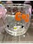 Hello Kitty Figürlü Kabartmalı Cam Bardak ( 200ML 9cm Çap ) 2