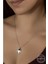 Ucarticaret Swarovski Crystal Taşlı Damla Gümüş Kadın Kolye 1