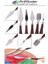 Çelik Boyama Spatülü 5 Li Spatül Resim ve Heykel Çelik Spatula Esnek Çelik Palet Bıçağı Pasta Spatulası 1 Paket 5