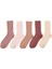 Basıc 5 Lı Skt-W 5pr Pembe Multı Kadın Soket Çorap 1