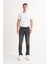 Caz 03570 Parker Denim Black Hardy Wash Likralı Dar Kesim Erkek Kot Pantolon Füme 2