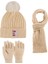 Kitti 28180-01 9-14 Yaş Atkı Bere Eldivven Set 1