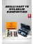Yeni Model Akıllı Saat ve Kulaklık Kampanyası Nabızz Ölçer Bluetooth Bağlantılı Uzun Pil Ömrü 1