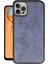 iPhone 15 Pro Kılıf Aras Deri Kapak - Lacivert (K95) 1