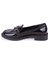 DZA07-863701 Siyah Rugan Günlük Loafer Kadın Ayakkabı 3