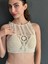 Dantel Tasarım Inci Askılı Kadın Büstiyer 1