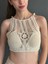 Dantel Tasarım Inci Askılı Kadın Büstiyer 3