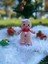 Amigurumi Kurabiye Adam Organik Örgü Oyuncak Yılbaşı Noel Hediyesi 1