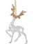 Yılbaşı Süsü Geyik Akrilik Cam Şeffaf 17X9 Cm. 1