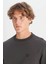 Small Logo Antrasit Erkek Sweatshirt W252025533W 4