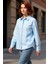 Kadın Açık Oxford Gömlek Geniş Kalıp Günlük Kullanım Fonksiyonel Dayanıklı Kaliteli Modern 1