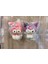 Kuromi My Melody Figürlü Sukuşi Anahtarlık (Toplam 2 Adet ) 1