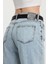 Geniş Paça Düşük Bel Kadın Jean Pantolon - Denim Denim - 26 3
