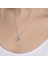 Ucarticaret Swarovski Taşlı Gümüş Melek Bayan Kolye 1