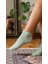 Kadın Bambu Patik Çorap 785 Yeşil 6'lı Paket 5