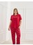 50502 Milan Battal Kısakol Kadın Pijama Takım 1