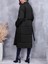 Kadın Uzun Kışlık İçi Elyaflı Astarlı Şişme Mont 6