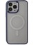iPhone 15 Pro Max Kılıf Room Magneticsafe Silikon - Sierra Blue (K95) 2