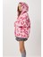 Kapüşonlu Kalpli Oversize Peluş Mont LCI0058 Pembe 5