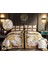 Çift Kişilik Pike Takımı Pamuklu KumaşJakar Dokuma Kapitone Dikişli 3D Dijital Baskılı 7 Parça-Lüks Duvet Cover Set Model 2