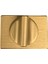 RO15 Kapı Kolu Rozeti Wc Fırçalı Mat Altın 53X37X11 mm 1