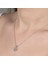Ucarticaret Swarovski Taşlı Gümüş Kalp Bayan Kolye 1