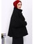 Siyah Cepli Oversize Kaşe Kaban 4