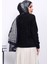 Siyah Bisiklet Yaka Angora Yumoş Triko Kazak 4