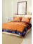 Nevresim Takımı Çift Kişilik Pamuklu Saten Kumaş 6 Parça 3D Dijital Baskı Duvet Cover Set Model No: 1