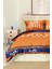 Nevresim Takımı Çift Kişilik Pamuklu Saten Kumaş 6 Parça 3D Dijital Baskı Duvet Cover Set Model No: 5
