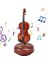 Hareketli Violin Müzik Kutusu 3